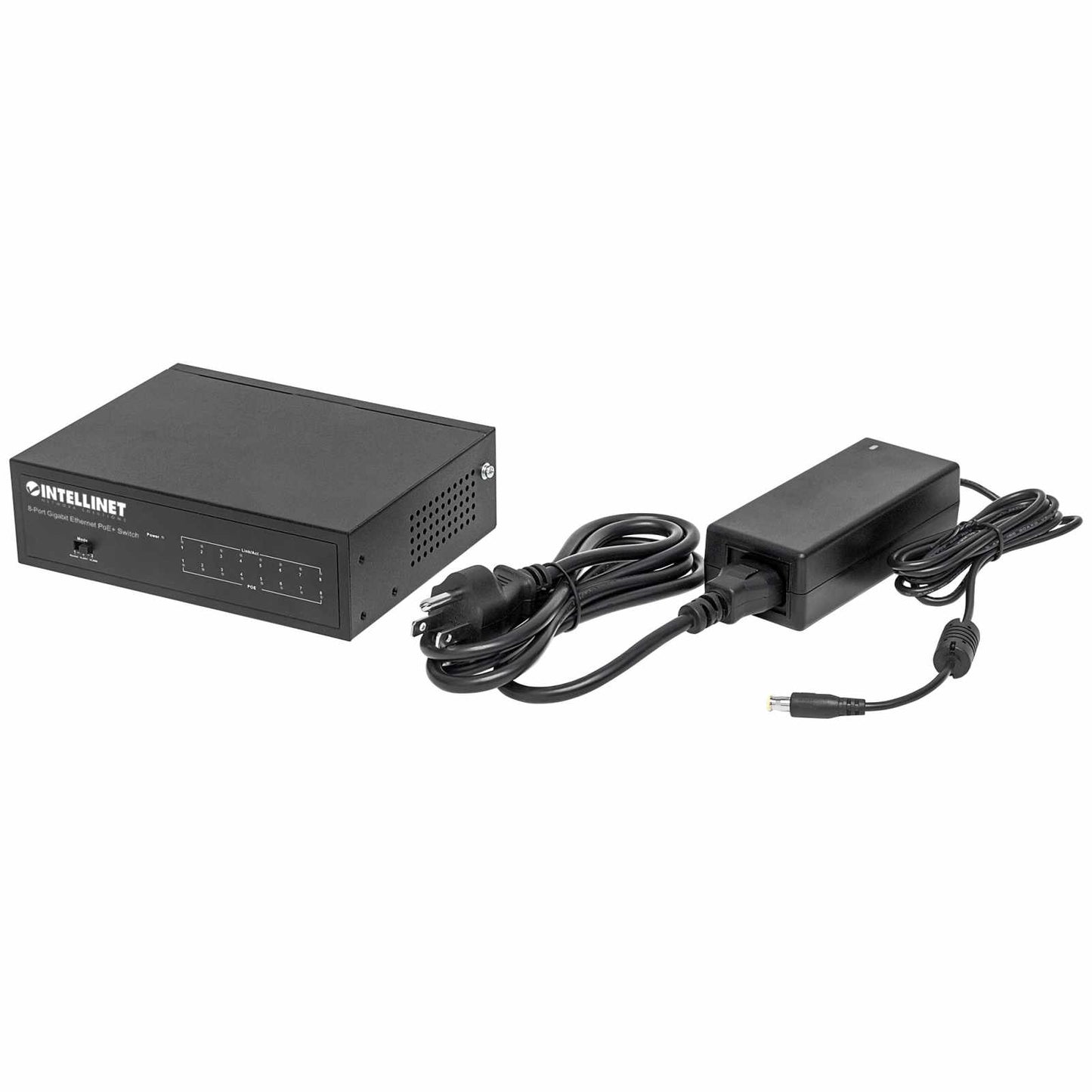 Switch PoE+ Gigabit Ethernet de 8 puertos - Intellinet México