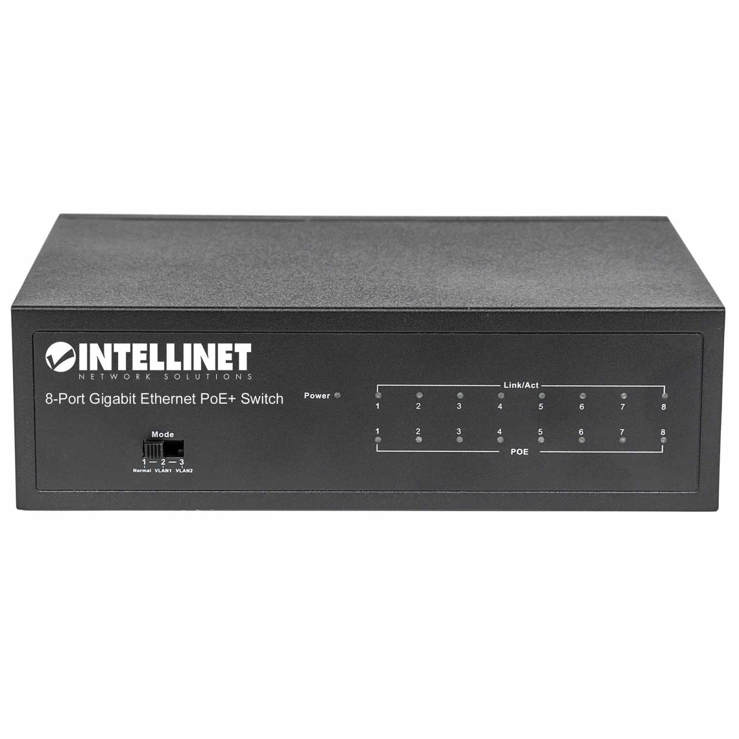 Switch PoE+ Gigabit Ethernet de 8 puertos - Intellinet México