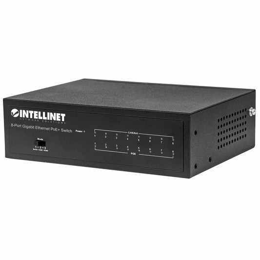 Switch PoE+ Gigabit Ethernet de 8 puertos - Intellinet México
