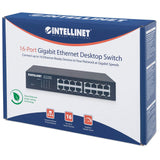 Switch de Escritorio de 16 puertos Gigabit Ethernet Packaging Image 2