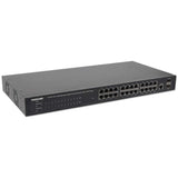 Switch Administrable por Web Gigabit Ethernet de 24 puertos PoE+ y 2 puertos SFP Image 3