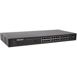 Switch de 24 Puertos Gigabit Ethernet Administrable por Web con 2 puertos SFP Image 3