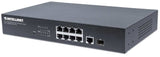 Switch Web-Smart de 8 puertos Fast Ethernet PoE+ con 1 puerto Gigabit Combo Image 1