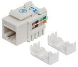 JACK RJ45 CAT6 KEYSTONE DE IMPACTO BLANCO Image 1