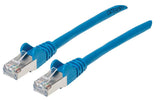 Cable de Red Cat6a S/FTP, 30 cm, Azul Image 1
