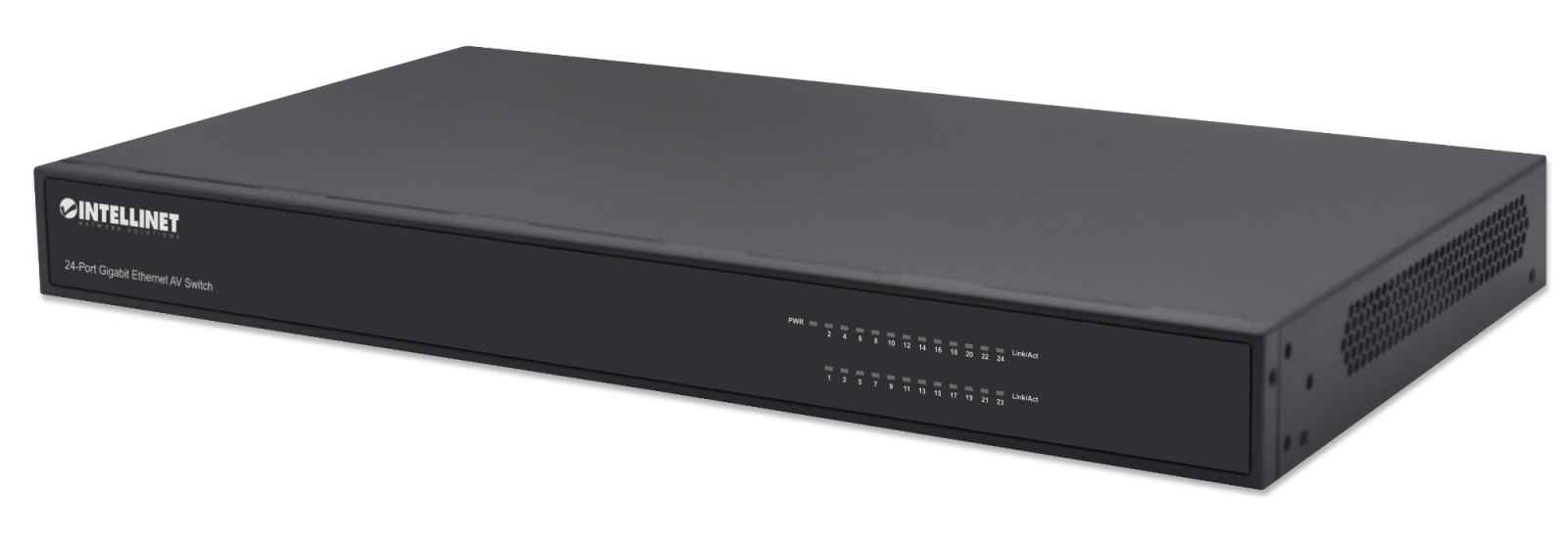 Switch AV Gigabit Ethernet de 24 puertos - Intellinet México